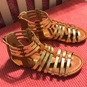 Gladiator style shoes